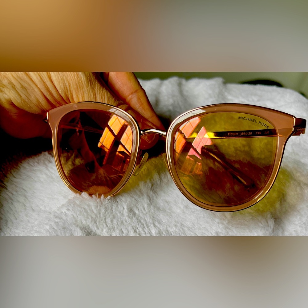 Pink Michael Kors sunglasses